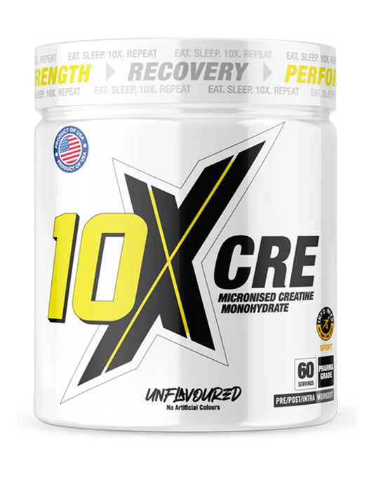 10X Athletic CRE - Micronised Creatine Monohydrate - 300g